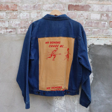 Vintage One Off Hard to Hold Denim Jacket